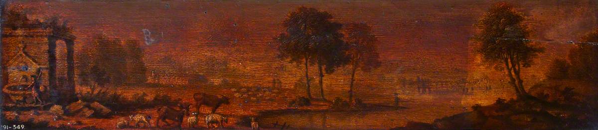 Pastoral Landscape with a Ruin