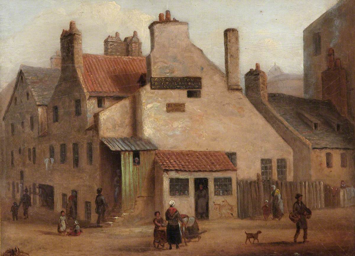 Nine Views of the Old Town of Edinburgh: Foot of Leith Wynd