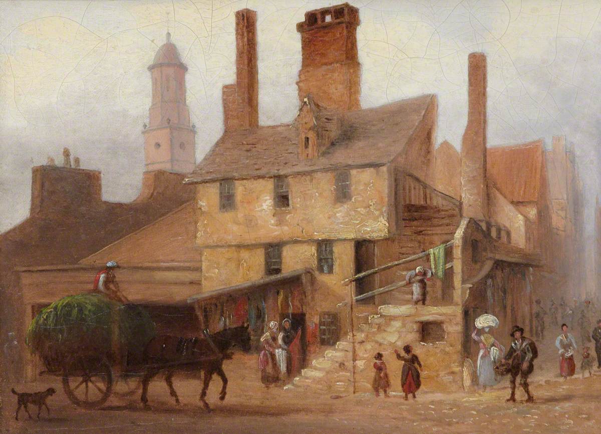 Nine Views of the Old Town of Edinburgh: Cowgate Port