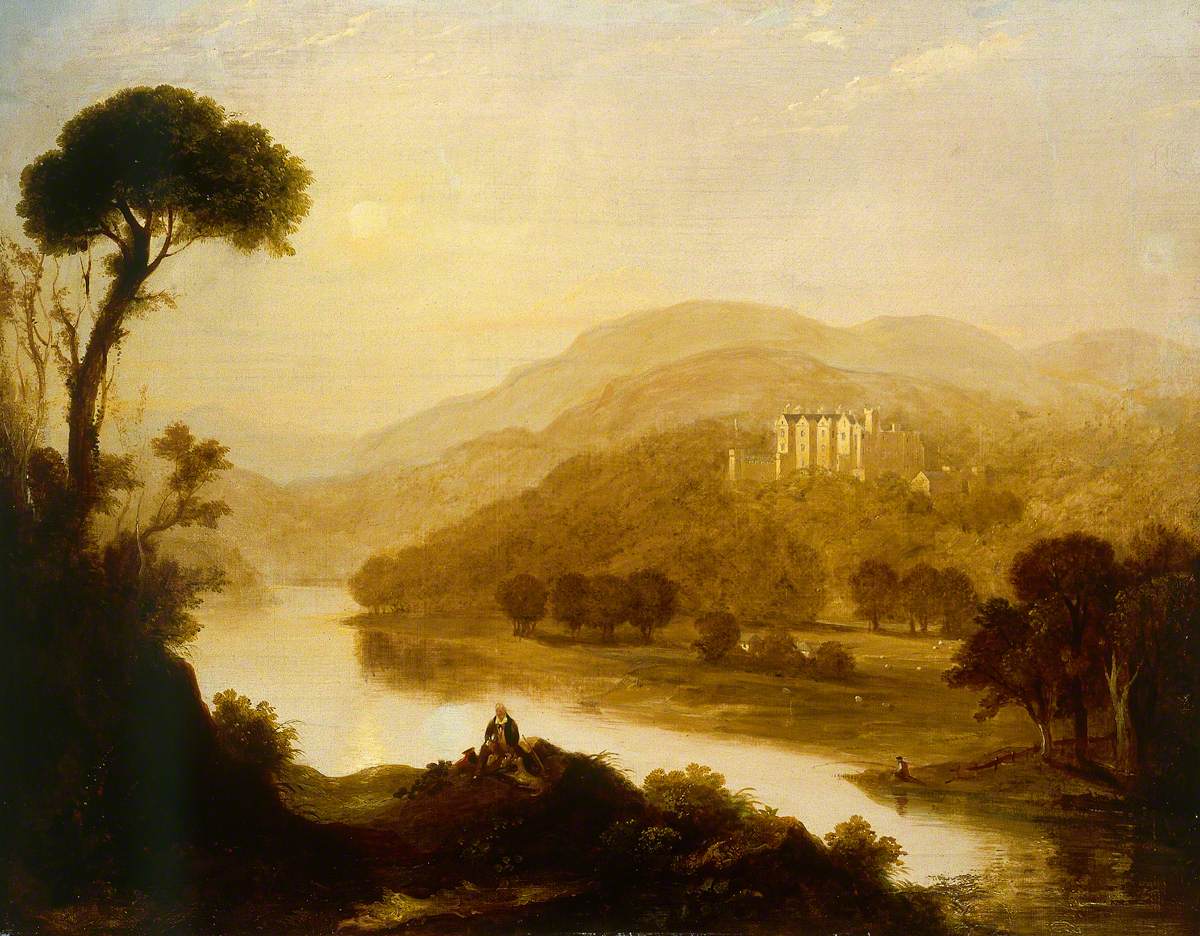 Abbotsford, Melrose, 1828