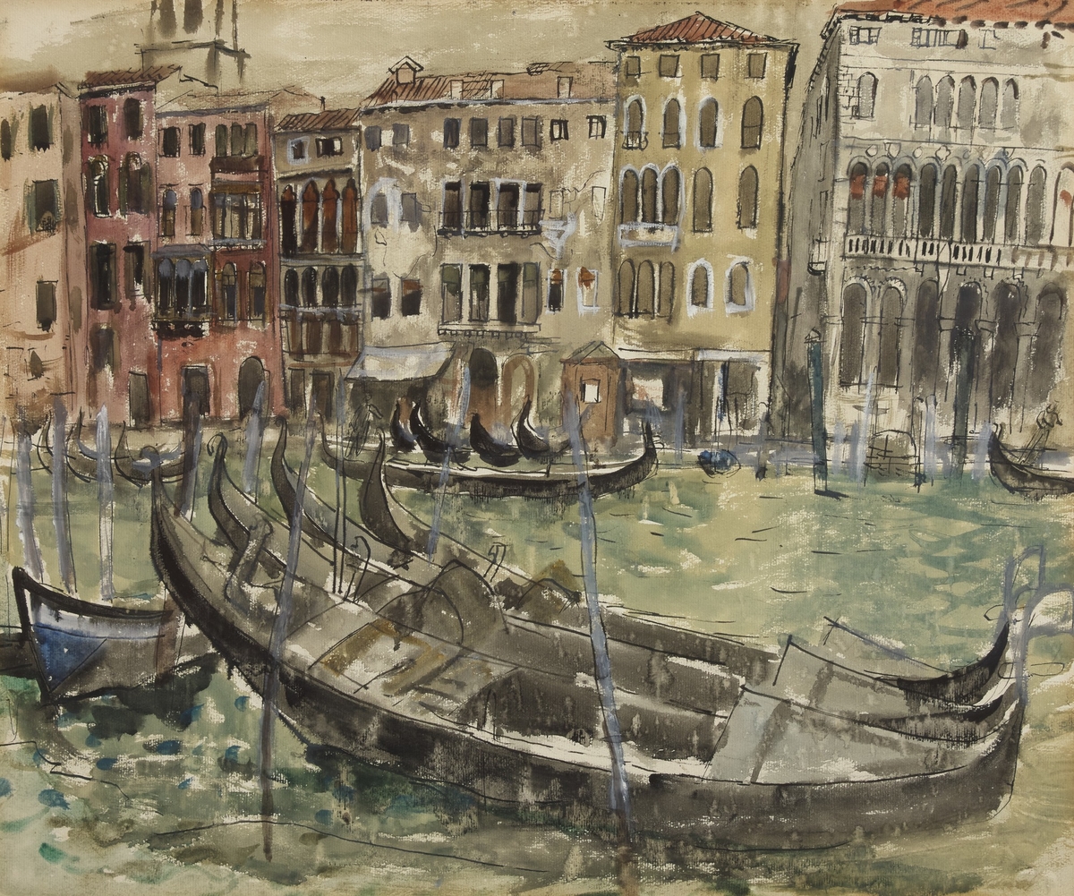 Grand Canal with Gondolas