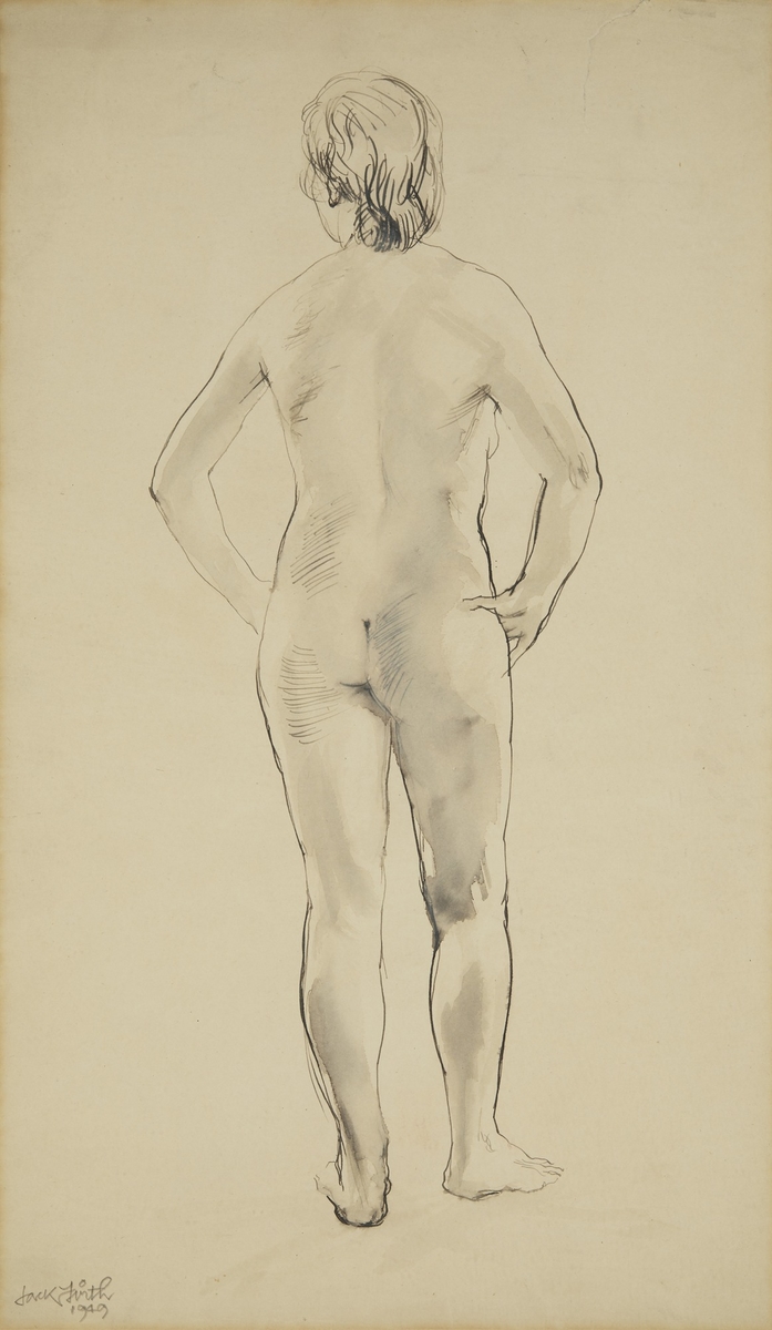 Nude, Rear View