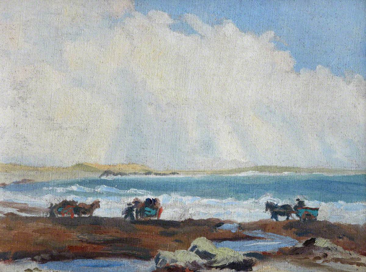 No. 3, Carts on the Shore