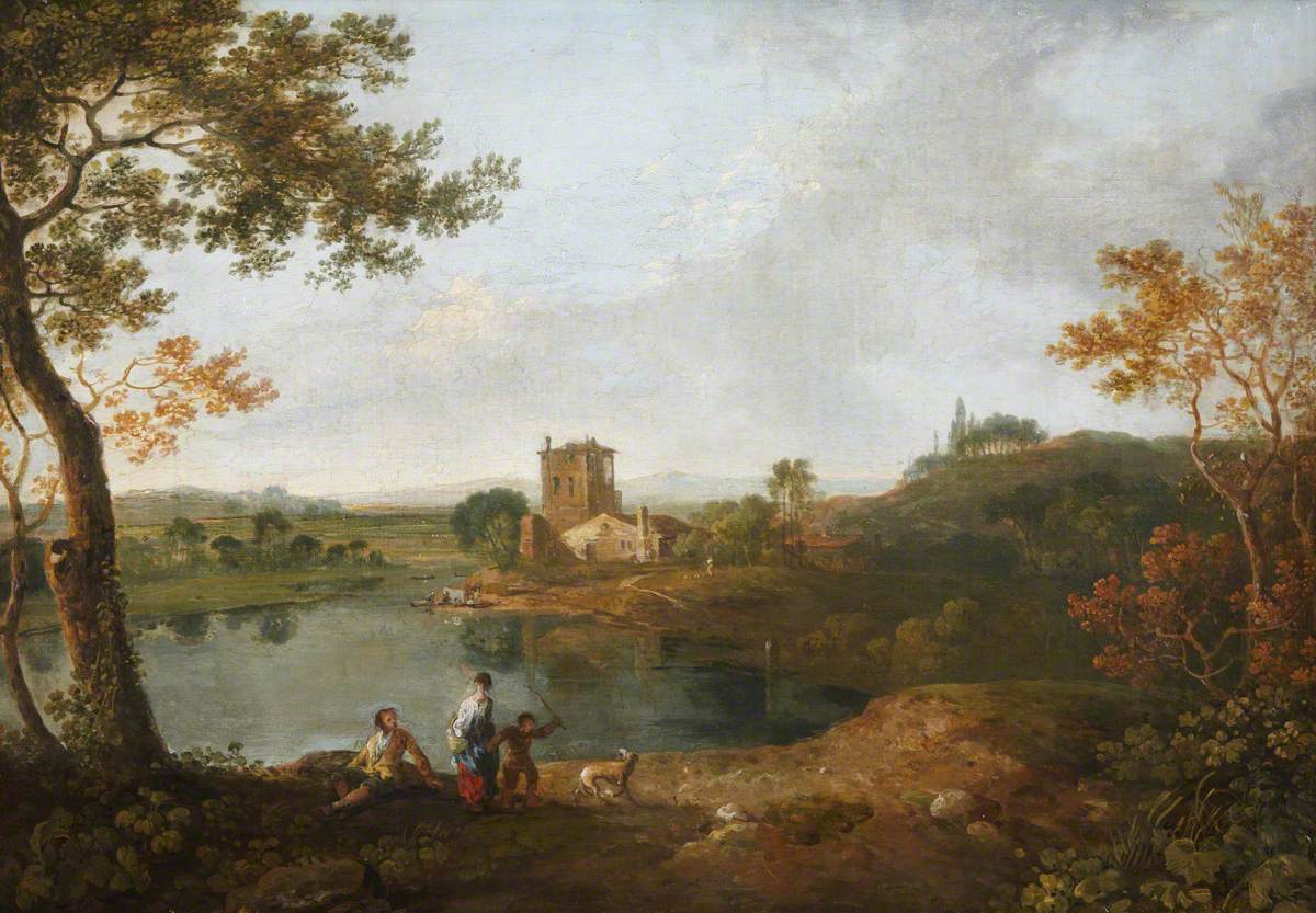 アート・デザイン・音楽 Richard Wilson An Italian Sketchbook An Italian Landscape | Art UK