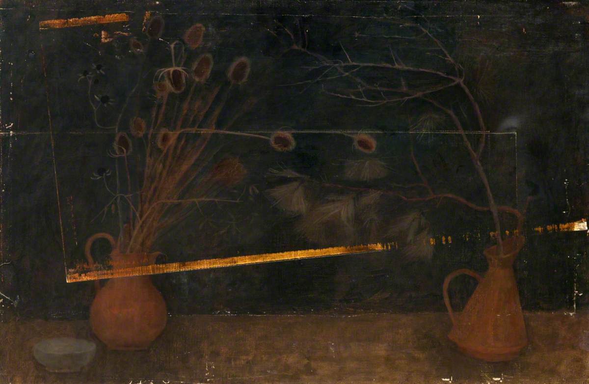 Still Life with Twigs and Teazles