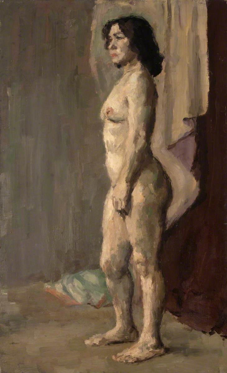 Standing Female Nude