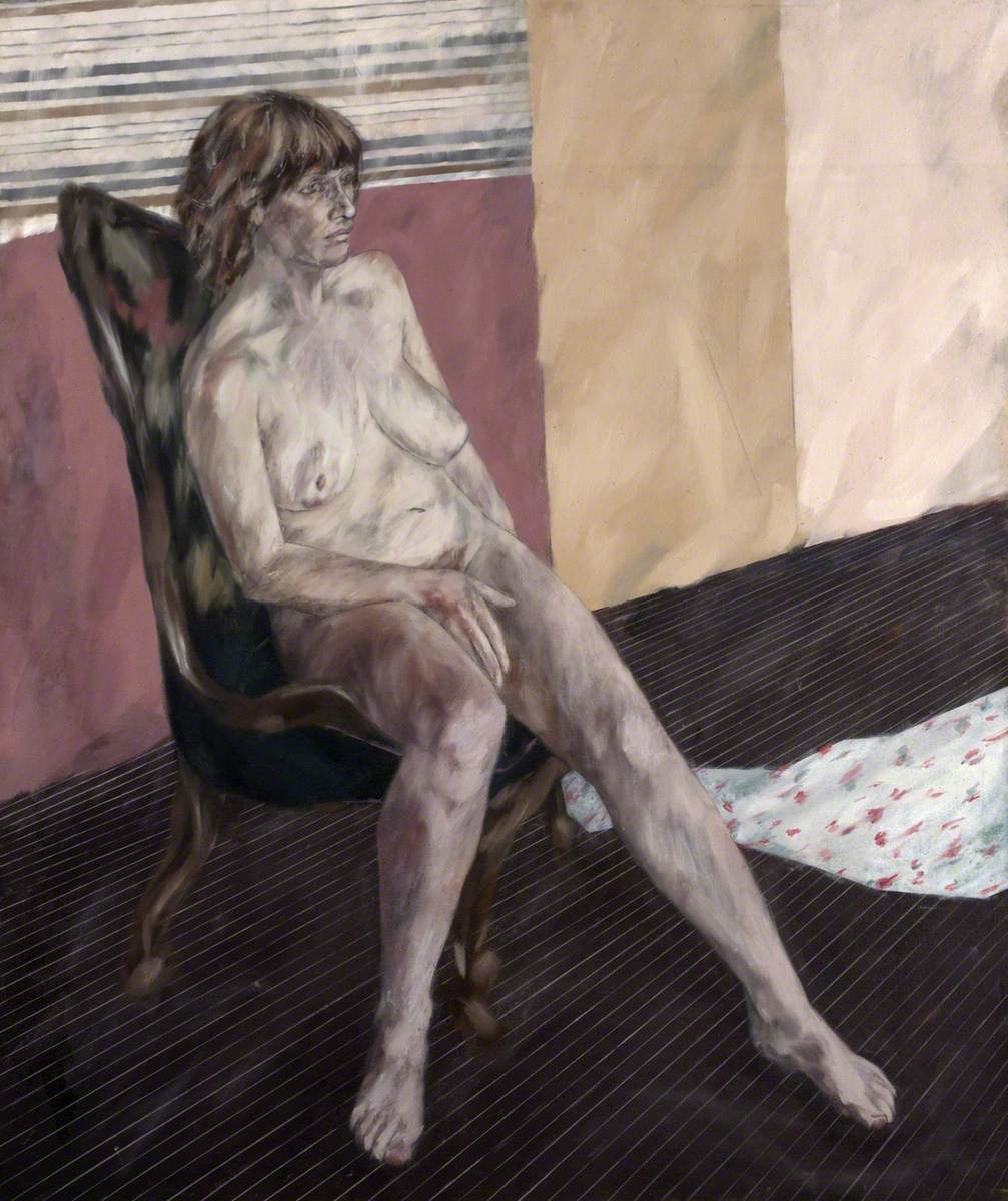 Sitting Nude Woman