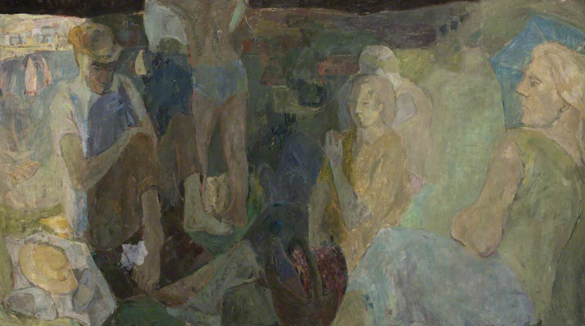 Five Figures in Light and Shade