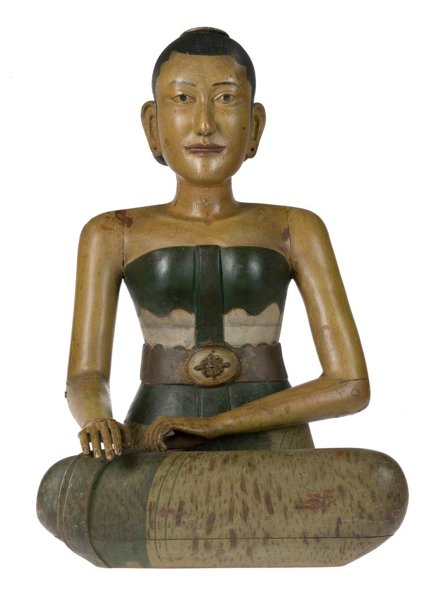 Female Figure (Loro Blonyo), Half of a Bridal Couple