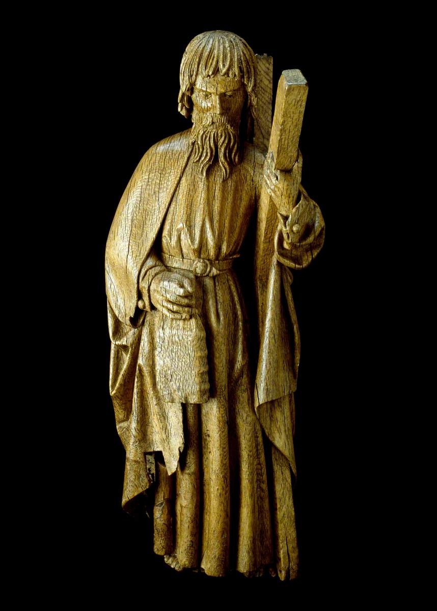 Saint Andrew with Cross and Book