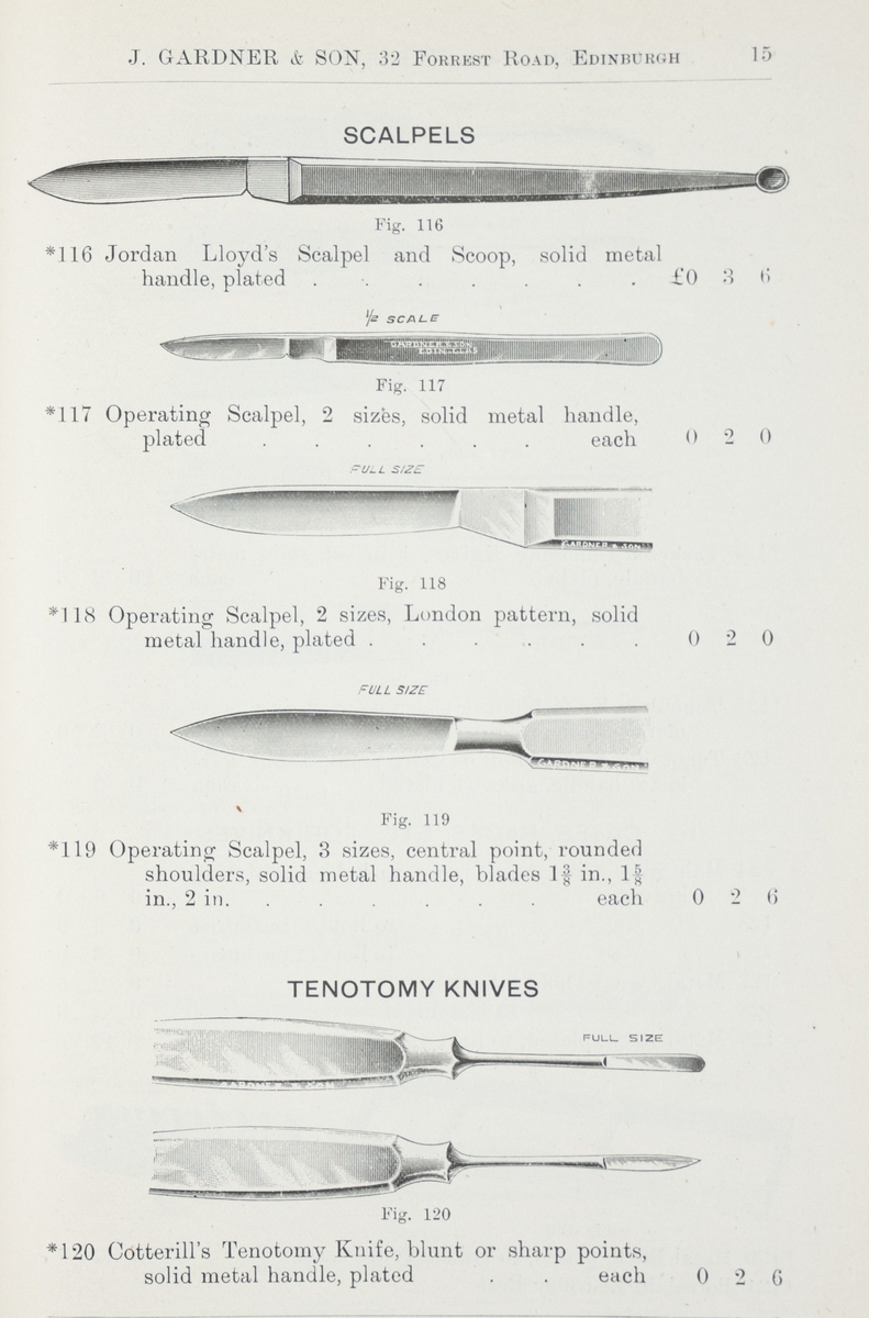 Scalpels