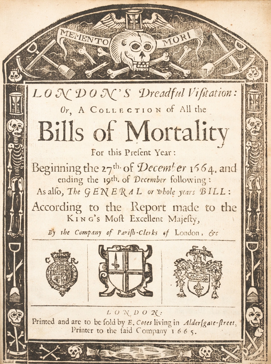 Great Plague: London's Dreadful Visitation Frontispiece