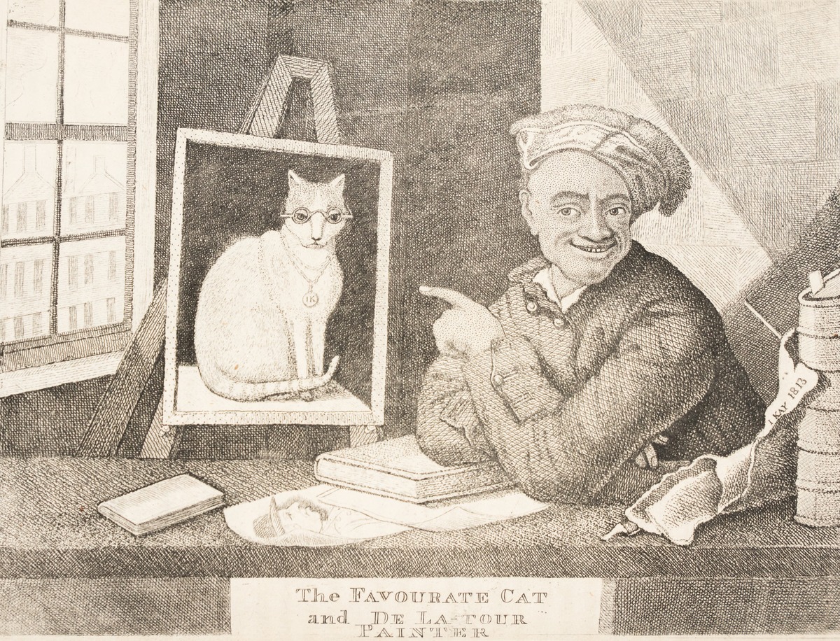 Edinburgh Painter and Cat