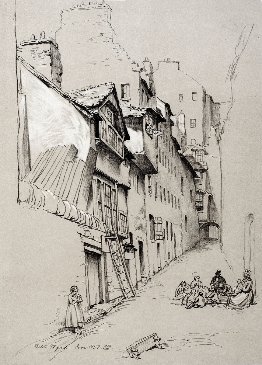 Edinburgh, Bells Wynd West Side