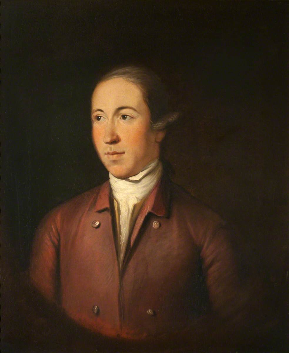 Portrait of an Unknown Man in a Brown Coat