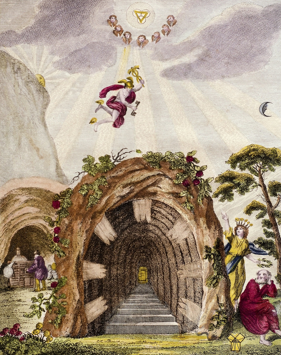 Frontispiece, the Cave of Healing