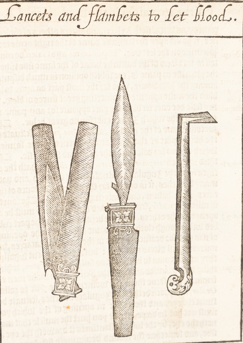 Lancets and Flambets to Let Blood
