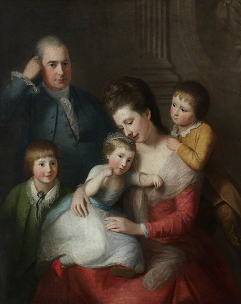 Bartholomew Ruspini (1728–1813), Chevalier, with Family