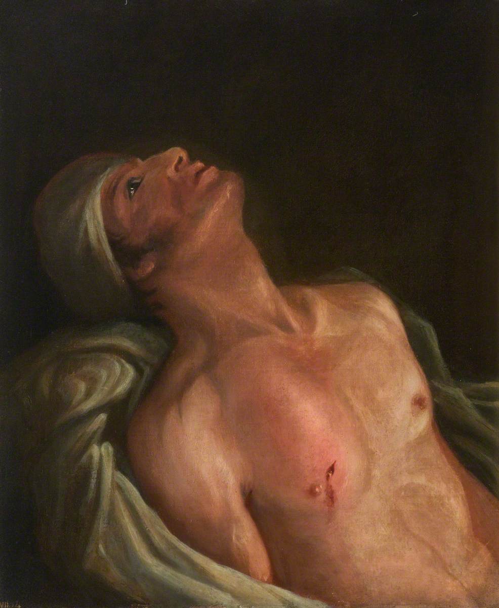 The Wounded following the Battle of Corunna: Gunshot Wound of Scapula