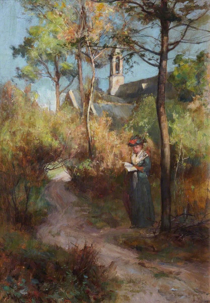 Landscape with Figure