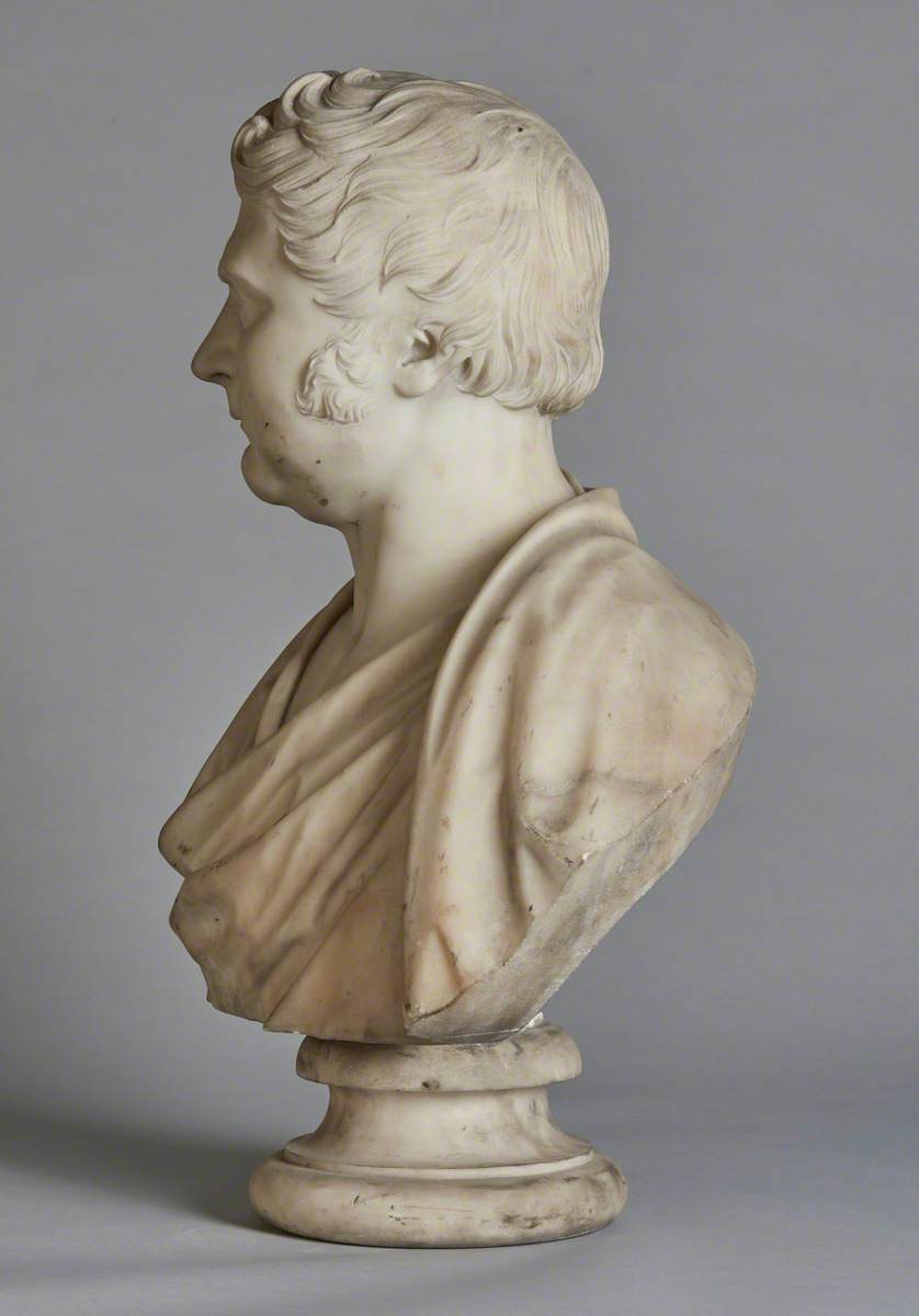 Bust of an Unidentified Man with Side Whiskers