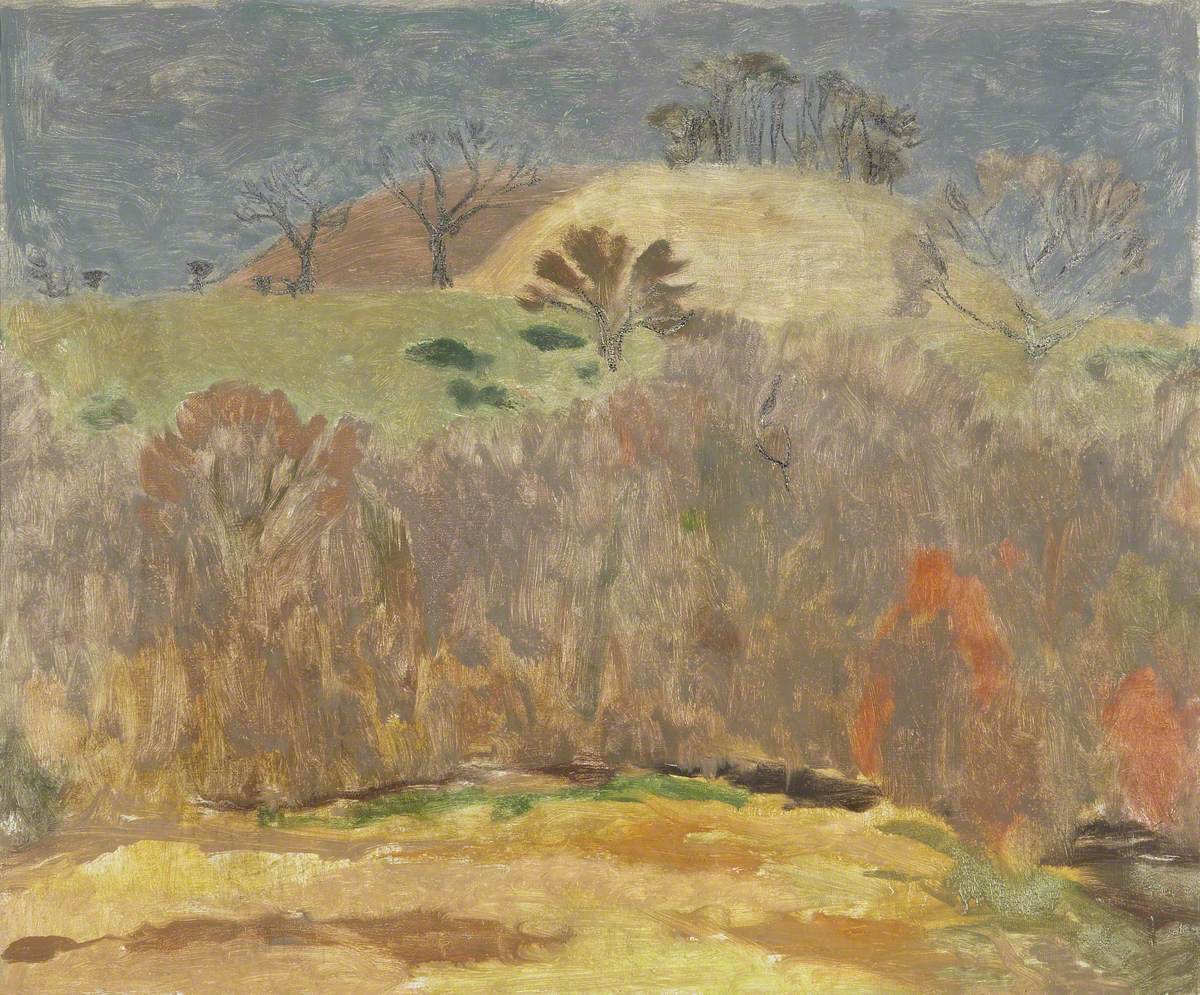 Landscape with Scrub Trees