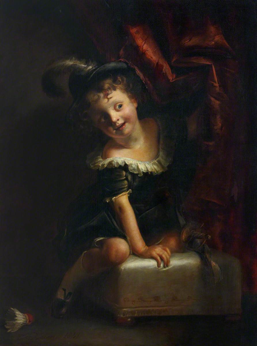 Bo Peep, Portrait of a Child