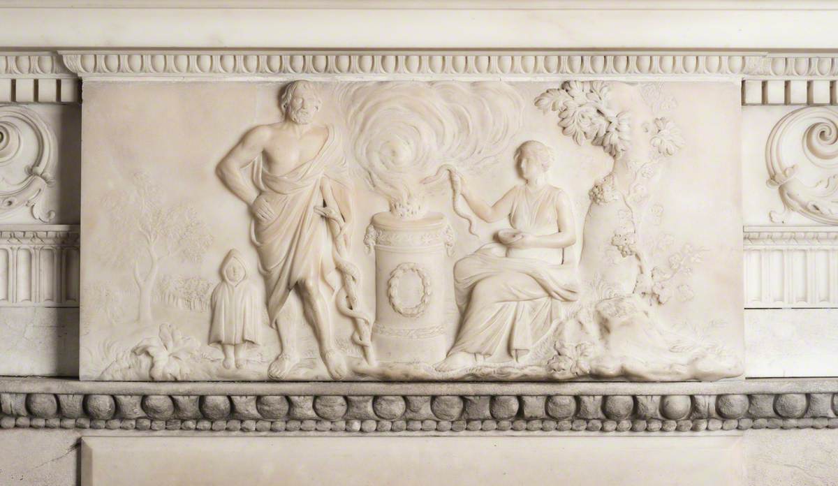 Aesculapius and Hygeia Sacrificing to the Gods