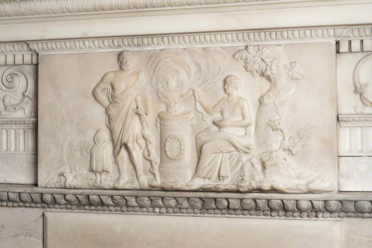 Aesculapius and Hygeia Sacrificing to the Gods