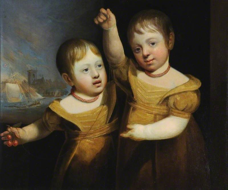 The Twin Children of Captain George Walsh