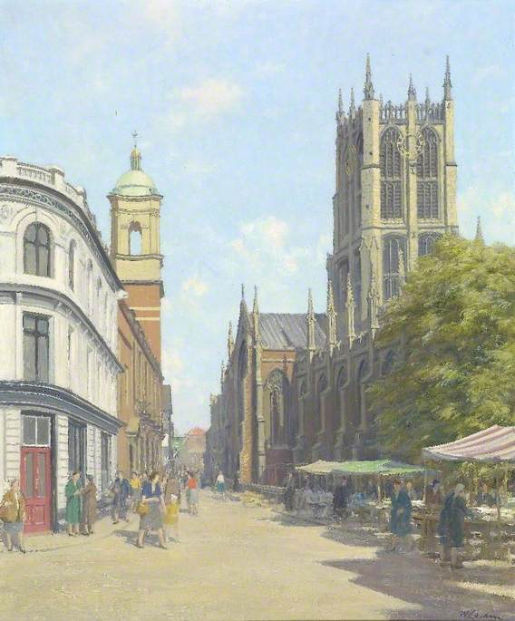 Holy Trinity Church in Hull Market Place