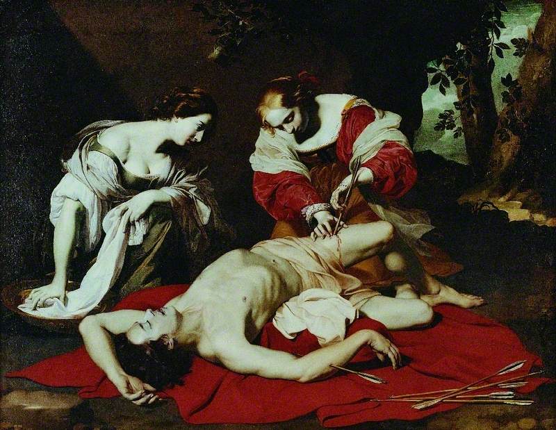 Saint Sebastian Tended by the Holy Irene