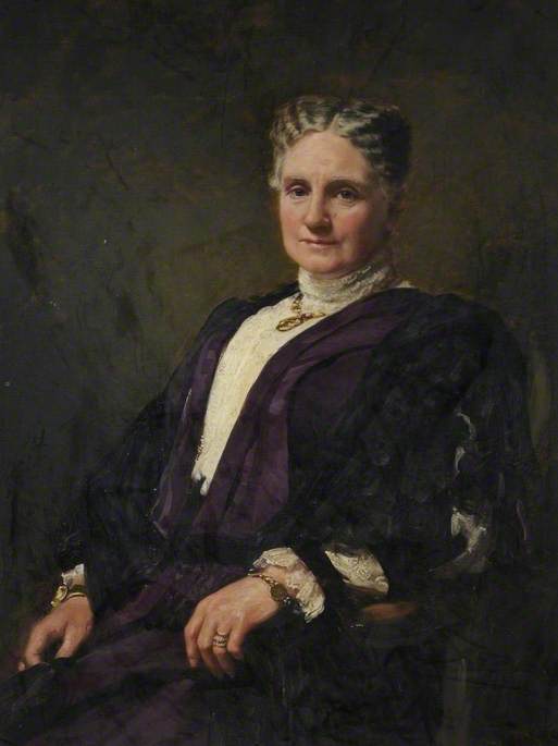 Portrait of a Lady in Purple