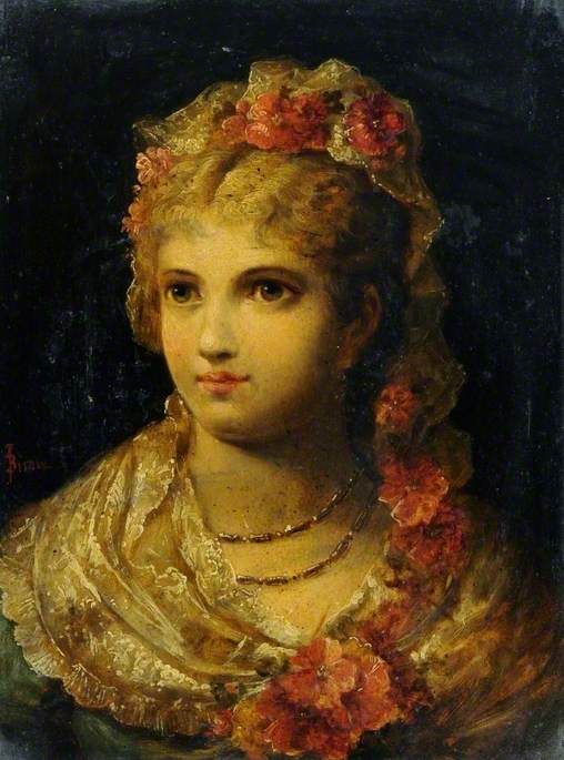 Portrait of a Woman in Lace*