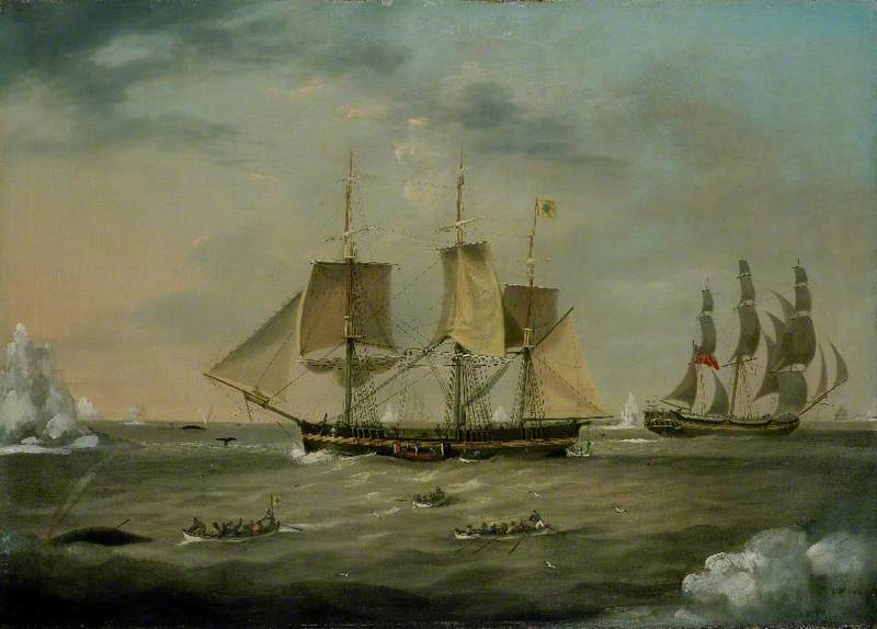 The Whaleship 'Brunswick'