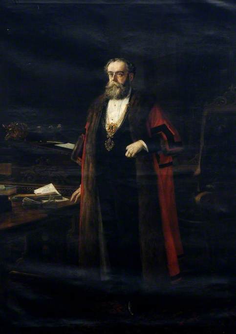 Alderman John Leak (b.1831)