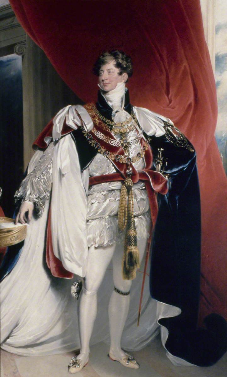 George IV (1762–1830), Standing, in Garter Robes, 'Coronation Portrait'