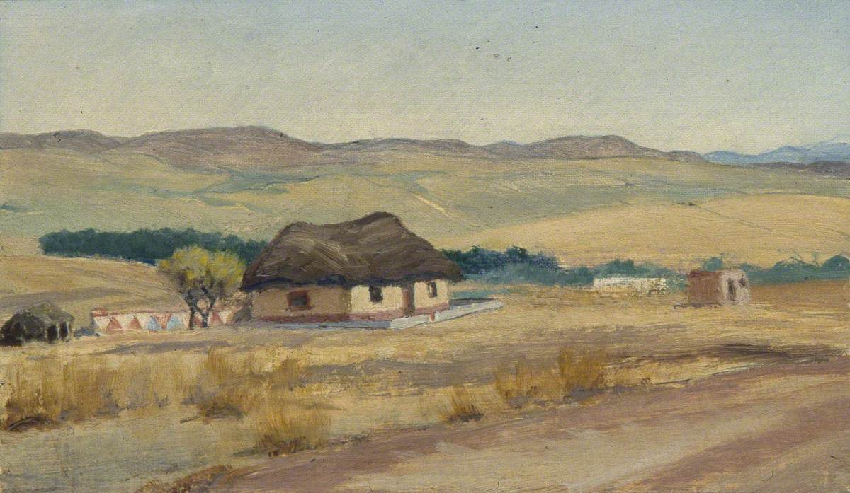 Native House on the Road to Hartbeespoort, South Africa