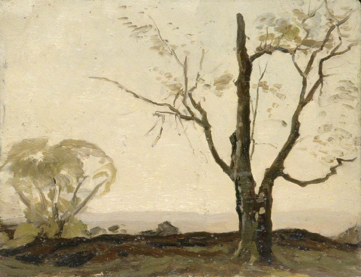 Landscape with Two Trees