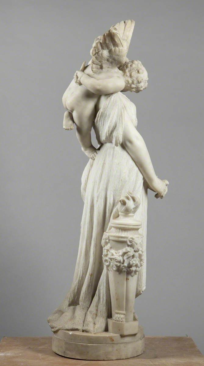 ATTRIBUTED TO ANTONIO ROSSETTI (B. 1819), ITALIAN, CIRCA 1880, LA  TENTAZIONE DI UNA VESTALE (THE TEMPTATION OF A VESTAL), 19th and 20th  Century Sculpture, Sculpture