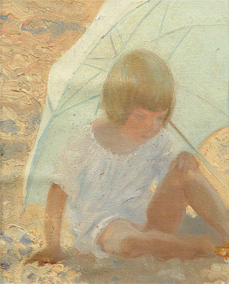 Mary under Sunshade