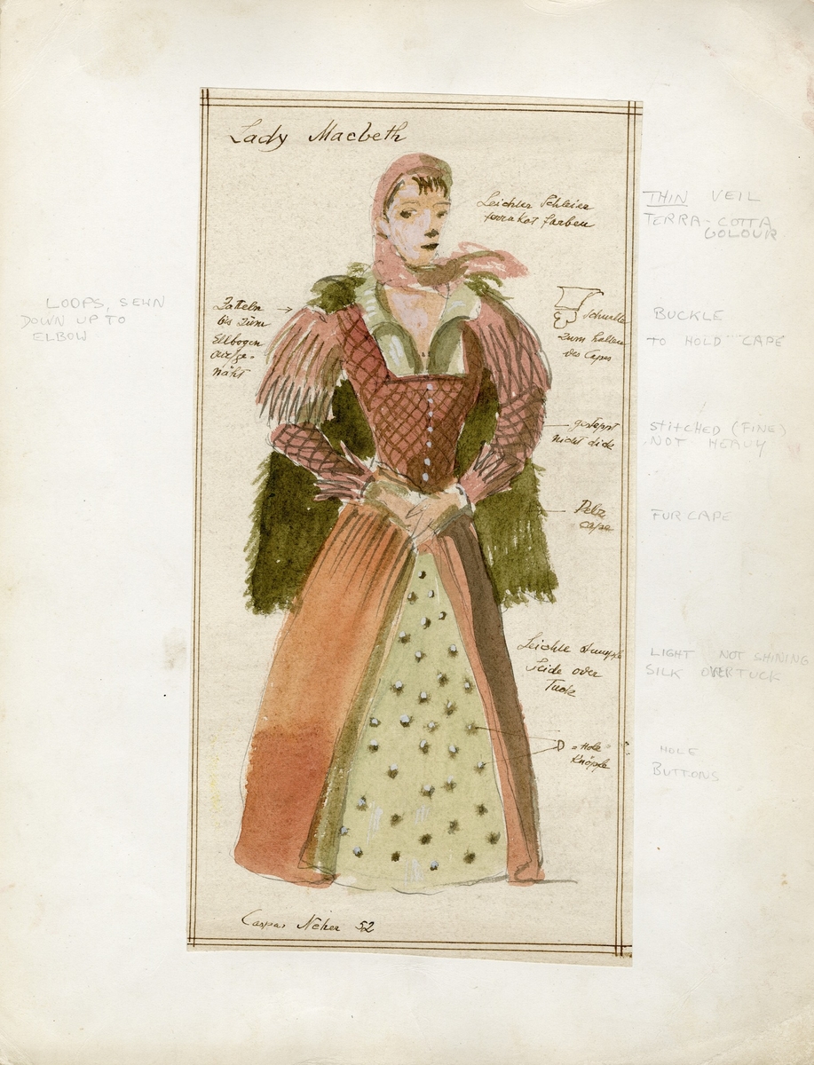 Design for Lady Macbeth