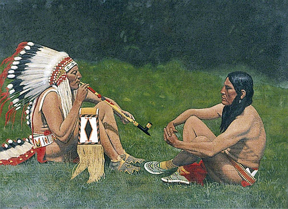 Blackfoot Indians, Montana, USA
