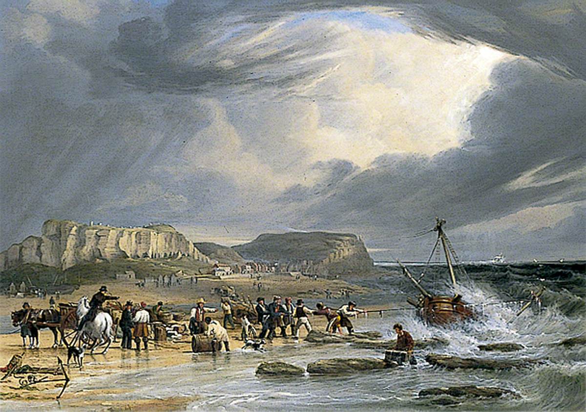 Rescue at Hastings, East Sussex