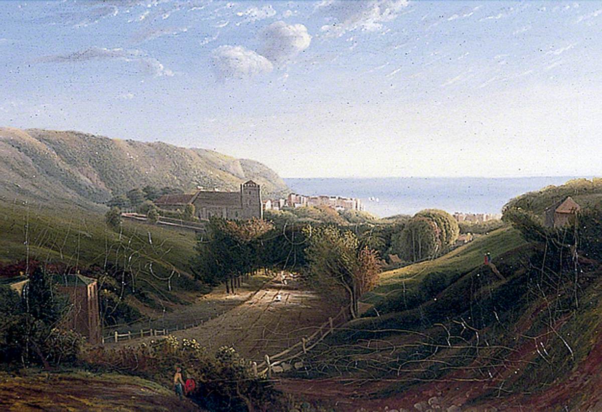 Hastings, East Sussex, from the London Road