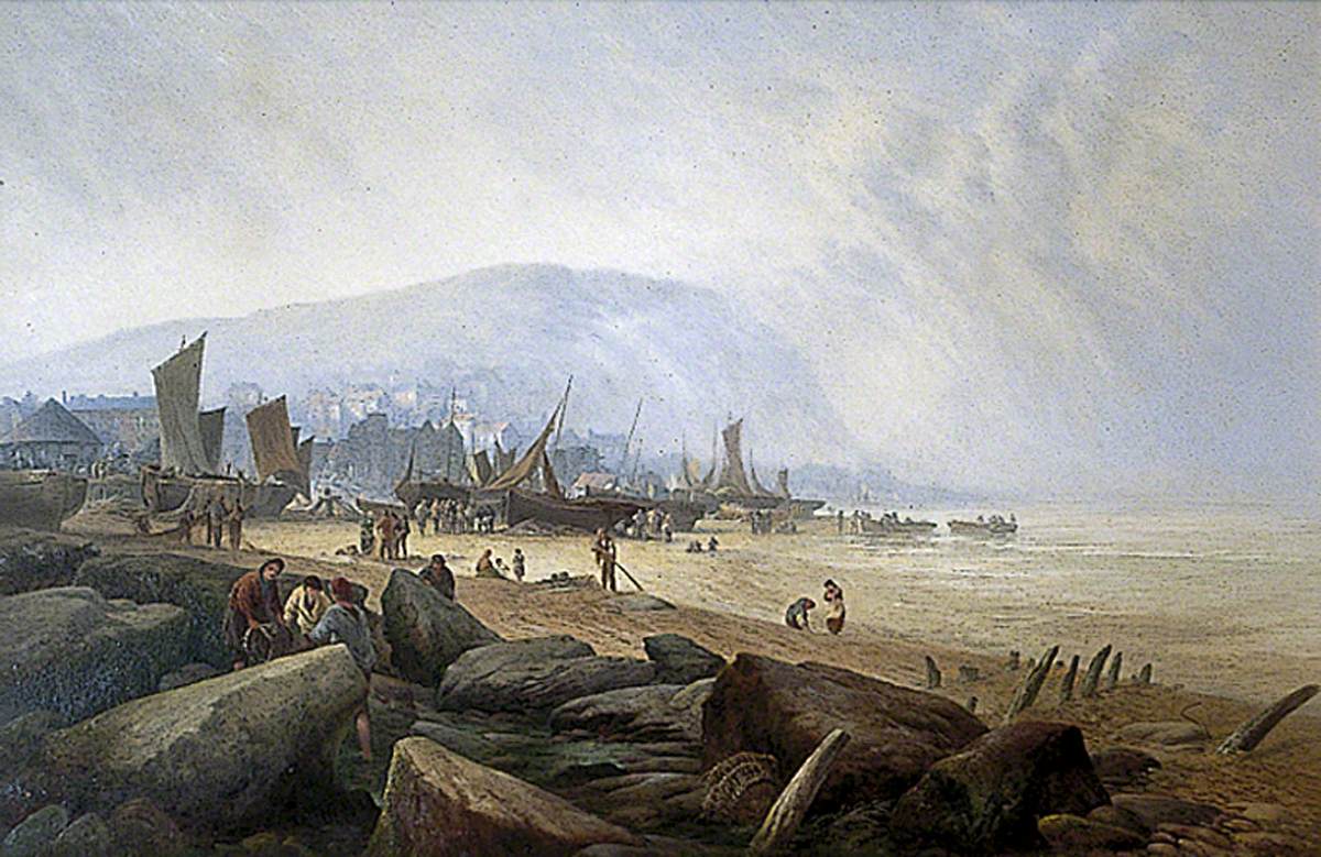 Misty Morning, Old Hastings, East Sussex
