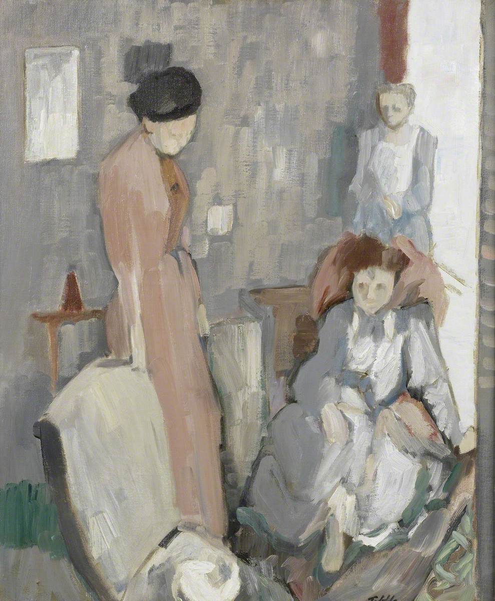 Three Women in an Interior