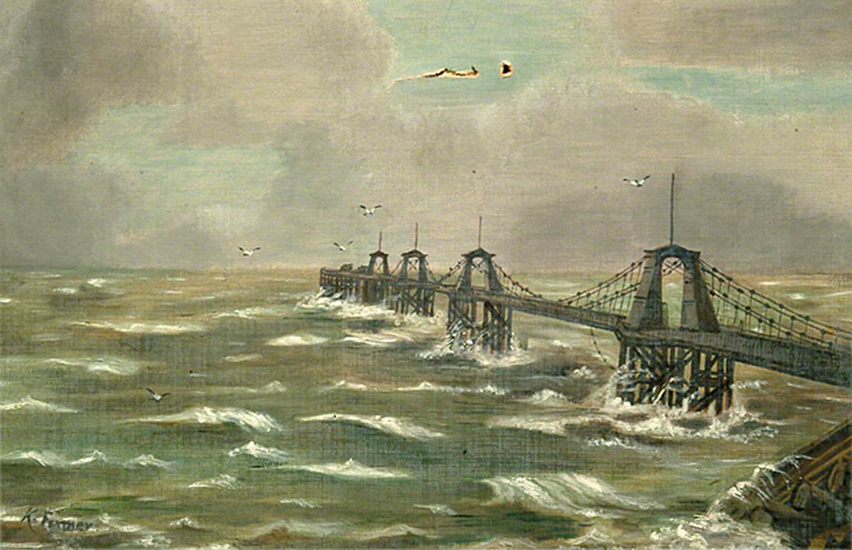 Chain Pier, Brighton, East Sussex, 4 December 1896