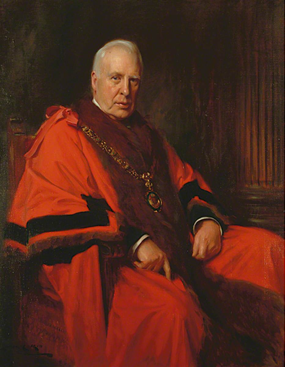 Alderman Sir Charles O'Brien Harding, JP, MRCS, LRCP, Honorary Freeman (Admitted 1919), Mayor of Eastbourne