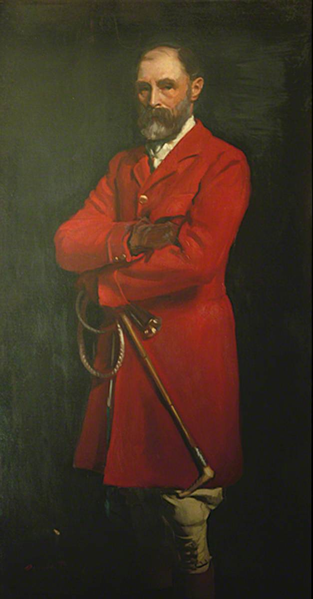 Colonel W. A. Cardwell, Master of Eastbourne Foxhounds (1895–1910) and Mayor of Eastbourne (1886–1887)